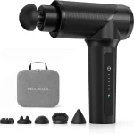 Medcursor Massage Gun - High Intensity Brushless Motor Handheld Percussion Deep Tissue Massager with 6 Massage Heads for (New)