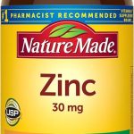 Nature Made Zinc 30 mg for Immune Health Support 100 Tablets Zinc Supplements for Men and Women Dietary Supplement for (New)