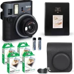 Fujifilm Instax Mini 41 Instant Camera Vintage Black Fujifilm Value Pack 40 Sheets Shutter Accessories Bundle Incl (New)