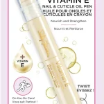 Sally Hansen Vitamin E Nail &amp Cuticle Treatment Pen Hydrates and Conditions Dry Nails Nourishing Formula with Apricot (New)