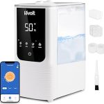 Levoit Humidifiers for Bedroom Smart Warm and Cool Mist Symptom Relief OasisMist 4.5L Top-Fill Tank Runs 45H Large Ro (New)