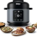 Ninja® HyperHeat™ 9-in-1 Pressure Cooker 6.5-qt Stone Purple PC201SP Cooks 2X faster Sear Sauté Slow Cook Steam & (New)