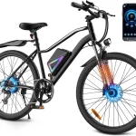 AYOLNY Electric Bike for Adults 1500W /1000W Peak Motor 26&quot Mountain Ebike Up to 80 Miles Pedal-assist Electric Bicycle (New)