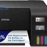 Epson EcoTank ET-2400 Wireless Color All-in-One Supertank Printer Cartridge-free print scan copy up to 10 ppm border (New)