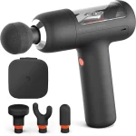 Sharper Image Powerboost Circuit Premium Deep Tissue Percussion Massage Gun Quiet Handheld Massager Back Shoulders &amp Fu (New)