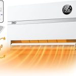 DREO Smart Wall Heater 1500W Space Heater for Bedroom White Standard Remote 120° Oscillation ECO Adjustable Thermo (New)