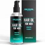 Viking Revolution Hydrating Hair Oil for Men - 338 fl oz Formulated with Argan Oil &amp Vitamin E - Sunflower Seed Oil Hai (New)