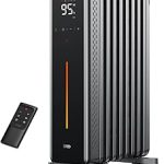 DREO Radiator Heater 1500W Oil Filled Radiator Heater for Indoor Use 8 Safety Protection Electric Heaters for Large Roo (New)