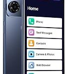 LIVELY Jitterbug Smartphone for Seniors No SIM Needed Smart5 Smartphone for Seniors with No SIM Needed Requires an Ac (New)