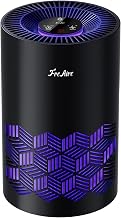 71Dth77HlTL._AC_UY218_ FreAire Air Purifiers for Bedroom Up to 1086 Ft² KN6391RGB Black HEPA Air Purifier with 360° Airflow 20 dB Sleep Mod (New) - Image 1
