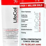 LifeCell Anti-Aging Cream for Wrinkles Fine Lines &amp Dark Circles 254oz All-in-One Formula with Retinol Vitamin C DM (New)