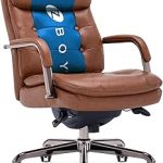 La-Z-Boy Sonata Executive Mid-Back Office Chair Button-Tufted Seat and Back Double-Layer Cushion Padded Armrests Ergon (New)