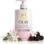 Olay Firming Body Lotion for Women 96HR Moisture Lightweight Visible Firming Care with Vitamin B3 &amp Collagen Peptide F (New)
