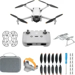 DJI Mini 3 Drones with Camera for Adults 4K 38-min Flight Time up to 32800ft 10km Video TransmissionPropellers Holde (New)