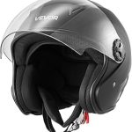VEVOR Motorcycle Helmet 3/4 Open Face Motocross Dirt Bike Helmet with Clear Visor Comfortable Motorbike Racing St (New)