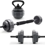 CAP Adjustable Weight Set Multi-Use Adjustable Dumbbell Set for Home Gym Strength Training Quick Change Free Weights Sys (New)