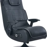 X Rocker PC Computer Gaming Desk Chair Built-in Audio College Dorm Essentials for Guys and Girls Bedroom Dorm Room Ess (New)