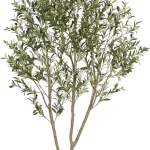 VIVATREES Olive Trees Artificial Indoor 7FT Tall Faux Olive Tree with White Tall Planter Artificial Plants with Natural (New)