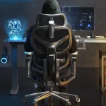 FLEXISPOT Sentinel PRO Premium Ergonomic Gaming Chair Obsidian Dual-Wing Adaptive LumbarAdjustable ArmrestsRecline &ampTi (New)