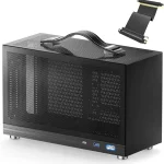 S300 - Mini-ITX PC Gaming Case - Front I/O USB 30 Type - C Port - SFX Power Supply 100-130mm - Cable Management System - (New)