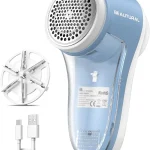 BEAUTURAL Fabric Shaver and Lint Remover Rechargeable Sweater Defuzzer 6-Leaf Blades Electric Clothes Shavers to Trim (New)