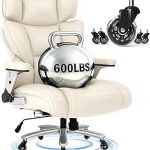 FLEXISPOT 600lbs Big and Tall Office Chair for Heavy People Heavy Duty Computer Desk Chair with Dynamic Lumbar Support 2D (New)