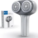 VASSON Fabric Shaver for Clothes and Furniture Rechargeable Lint Remover Dual-Head Design with 2 Speed Settings for Rem (New)