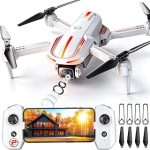 Pallton Drone with Camera for Adults 1080P FPV Foldable RC Quadcopter Easy Fly Toy Drone for Kids Beginners Altitude (New)
