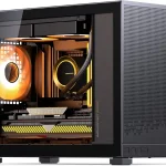 JONSBO D32 STD Micro-ATX PC CaseHigh Compatibility Mini Desktop Case Support MATX Back-Connect/BTF MB365mm GPU/240AIO/1 (New)