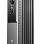 DREO Radiator Heater Quiet Electric Space Heater for Indoor Use Large Room Dual Knobs Energy Saving 8 Safety Protecti (New)