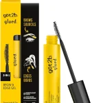 got2b Glued Brow Gel &amp Edge Control Strong Hold Clear 054 Fl Oz Tames brows and flyaways Sweat-resistant with casto (New)