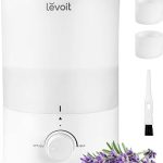 Levoit Humidifiers for Bedroom Quiet 3L Cool Mist Essential Oil Diffuser Top Fill/25Watt Home/Large Room 360° Noz (New)