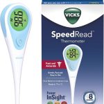 Vicks SpeedRead Digital Thermometer for Baby Kids &amp Adults Color-Coded Readings in 8 seconds Oral Baby Rectal Thermom (New)