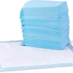 Amazon Basics Leak-Proof Dog and Puppy Potty Training Pee Pads with Quick-Dry 5-Layer Super Absorbent Design Regular Size (New)