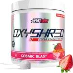 EHP Labs OxyShred Pre Workout Powder - Preworkout Powder with L Glutamine &amp Acetyl L Carnitine Energy Boost Drink - Cosmi (New)