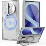 Nillkin MagSafe Case for Samsung Galaxy Z Fold 8 Ultra Clear Gray Kickstand Camera Cover Hinge Protection Shockproof (New)