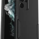 OtterBox Galaxy S22 Ultra Commuter Series Case - Black Slim &amp Tough Pocket-Friendly with Port Protection (New)