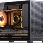 JONSBO D32 PRO Micro-ATX PC CaseHigh Compatibility Mini Desktop CaseA/B Mode for MB Support MATX Back-Connect/BTF MB36 (New)