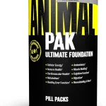 Animal Pak Multivitamin Supplement for Men &amp Women 44 All-in-1 Pill Packs 85 Nutrients Daily Vitamins B C D &amp Zinc (New)
