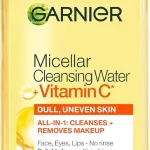 Garnier Micellar Water with Vitamin C Facial Cleanser &amp Makeup Remover Brightening &amp Hydrating For All Skin Types Vega (New)