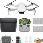 DJI Mini 4K Fly More Bundle Drone with 4K UHD Camera for Adults 3 Batterys Drone Case Propellers Compatible Propeller (New)