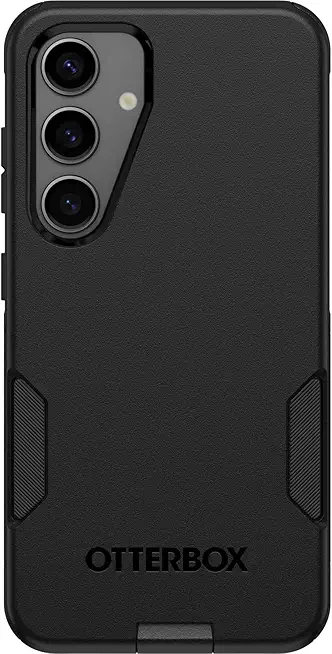 71O-0gIXZnL._AC_UY654_FMwebp_QL65_ OtterBox Samsung Galaxy S24 Commuter Series Case - Black Thin & Protective Galaxy Phone Case Dual-Layer Impact Absorbi (New) - Image 1