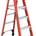 Louisville Ladder 6 ft Fiberglass Step Ladder FS1406HD Type IAA 375 lbs (New)