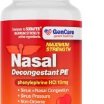 GenCare Phenylephrine HCl 10mg PE Nasal Decongestant 300 Tablets Compares to Sudafed PE non-drowsy relief of nasal &amp s (New)