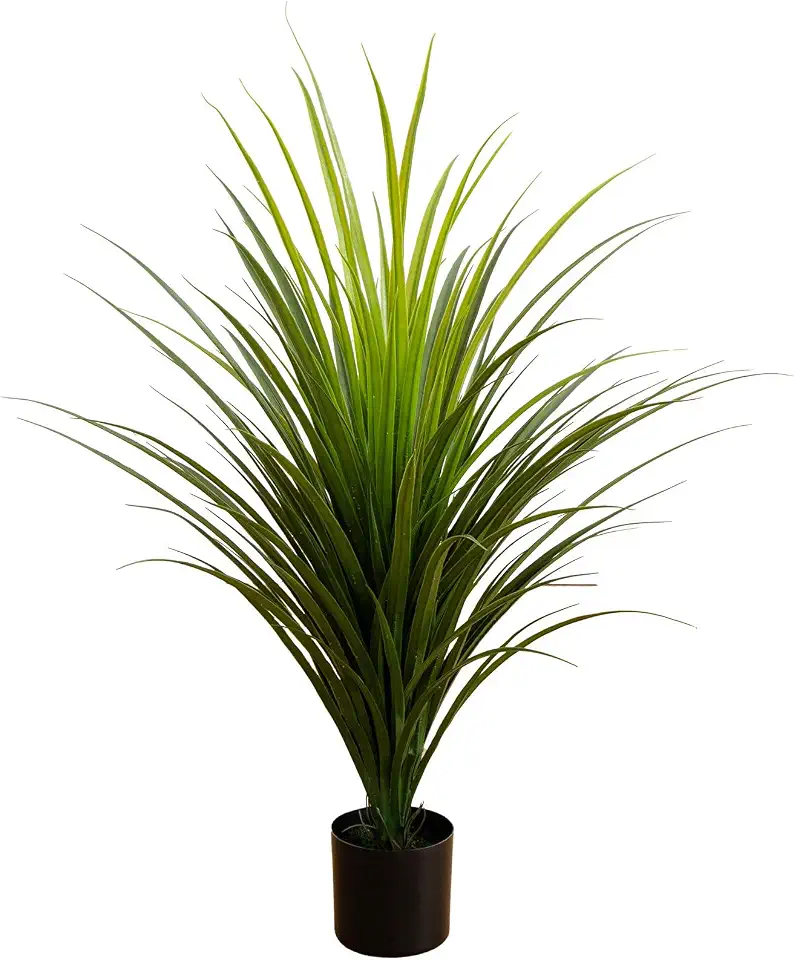 71OBBSz97KL._AC_UL960_FMwebp_QL65_ Nearly Natural 3 ft Artificial Grass Plant UV-Resistant Outdoor Porch Decor Flexible Branches Premium Craftsmanship In (New) - Image 1
