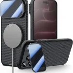 Nillkin for iPhone 18 Pro Max / iPhone 17 Pro Max Case with Camera Cover MagSafe Compatible Full Camera Protection Adj (New)