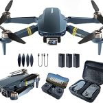4K Drone with Camera 84 Min Flight Time 3 Batteries Brushless Motor Quadcopter with 2650 ft Control Range Auto Hover (New)