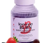 Lemme Burn Belly Fat &amp Metabolism Gummies for Women 30-Day Supply Clinically Studied Morosil Black Ginger B6 B12 Ch (New)