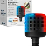 Sharper ImageÂ® Powerboost Hot Cold Dual-Temperature Massage Gun Attachment - Instant Heat &amp Cold 6 Temperature Levels (New)