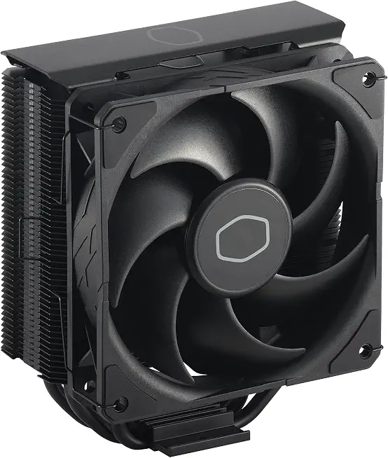 71P2FGn9ruL._AC_UY654_FMwebp_QL65_ Cooler Master Hyper 212 Black CPU Air Cooler 4 Heat Pipes PWM Fan AMD AM5/AM4 & Intel LGA1851/1700 Support Cooler Qui (New) - Image 1